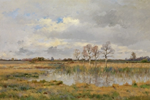 Flooding Prints: Marsh, 1897. Creator: Pierre Emmanuel Damoye