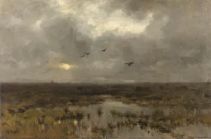 Marsh Prints: The Marsh, c.1885-c.1888. Creator: Anton Mauve