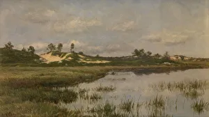 Moorland Prints: Marsh in the Heath, late 19th-early 20th century. Creator: Alfred Elsen