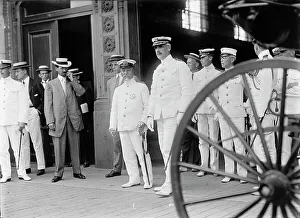 Glass Negatives Gmgpc Prints: Marshal-Admiral the Marquis Togo Heihachiro and Captain John H