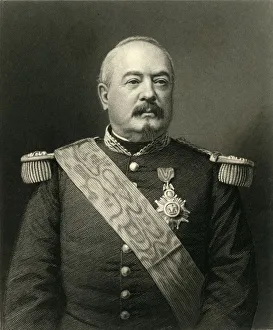 Achille Gallery: Marshal Bazaine, c1872. Creator: William Holl