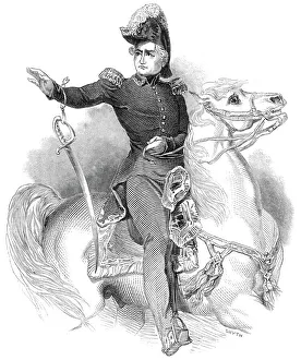 Emile John Horace Vernet Prints: Marshal Bugeaud, from a picture by Horace Vernet, 1845. Creator: Unknown