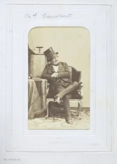 Adolphe Eug And Xe8 Prints: Marshal Canrobert, 1860-69. Creator: Andre-Adolphe-Eugene Disderi