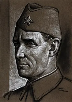 Star Pattern Prints: Marshal Josip Broz Tito, between 1939 and 1946