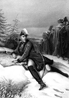 Marshal Ney, French soldier of the Napoleonic Wars, (19th century). Artist: Paul Girardet