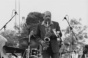 Saxophone Prints: Marshal Royal, Capital Radio Jazz Festival, 1981. Creator: Brian Foskett