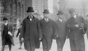 Nicaragua Prints: Marshall Henkel, Jose Santos Zelaya, W.G. Dempsey, 1913. Creator: Bain News Service