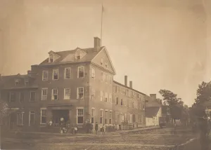 Foux Prints: Marshall House, Alexandria, Virginia, 1861. Creator: Egbert Guy Fowx