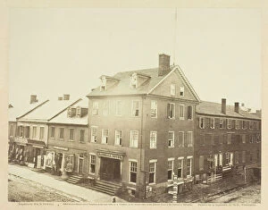 Slaughtering Collection: Marshall House, Alexandria, Virginia, August 1862. Creator: William R. Pywell