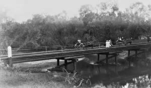 1925 Prints: Marson's Crossing, Brisbane River