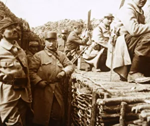 Carency Gallery: Marteau trenches, Carency, northern France, c1914-c1918