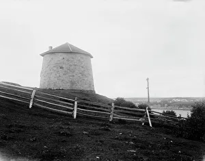Blockhouse Prints: Martello tower, Plains of Abraham, Quebec, between 1890 and 1901. Creator: Unknown