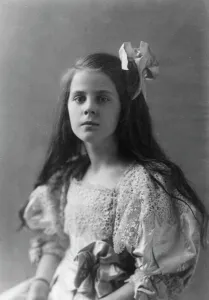 Martha Cameron, daughter of Senator Donald Cameron, Pa. c1896. Creator: Frances Benjamin Johnston