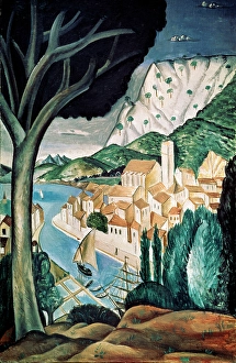 Derain Prints: Martigues (Harbour in Provence), 1913
