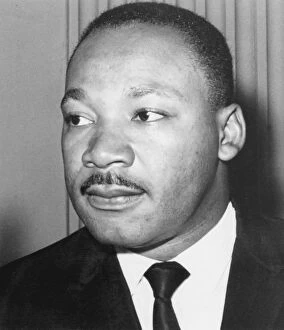 Images Dated 29th July 2005: Martin Luther King Jnr, American black civil rights campaigner, c1968