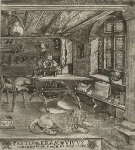 Protestantism Gallery: Martin Luther as Saint Jerome in his Cell, c. 1580