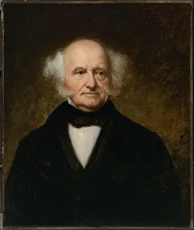 Gpa Healy Prints: Martin Van Buren, April 15, 1857. Creator: George Peter Alexander Healy