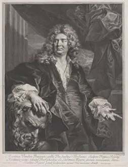 Hyacinthe Rigaud Gallery: Martin Vanden Bogaert, called Desjardins, 1698. Creator: Gerard Edelinck