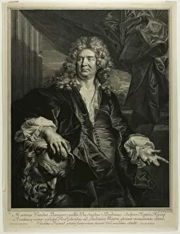 Rigaud Hyacinthe Gallery: Martin Vanden Bogaert Desjardins, 1698. Creator: Gerard Edelinck
