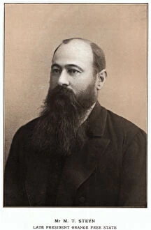 Images Dated 1st February 2006: Martinus Theunis Steyn, South African statesman c1900