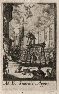 1592 1635 Prints: The Martyrdom of the Apostles: St. Simon. Creator: Jacques Callot (French, 1592-1635)