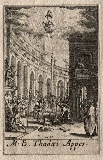 1592 1635 Prints: The Martyrdom of the Apostles: St. Thaddeus. Creator: Jacques Callot (French, 1592-1635)
