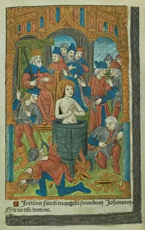 Boiling Prints: Martyrdom of a Christian saint, 1497. Creator: Master of Anne de Bretagne