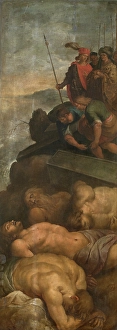 Francken Frans Ii Prints: Martyrdom of the Four Crowned Martyrs, 1624. Creator: Frans Francken II