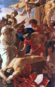 Nicholas Poussin Prints: The Martyrdom of Erasme Saint, 1624. Artist: Nicolas Poussin