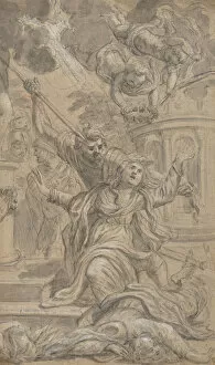 Martyrdom of Two Female Saints, 1625-1704. Creator: Cosimo Ulivelli