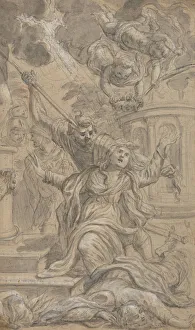 Martyrdom of Two Female Saints, 1625-1704. Creator: Cosimo Ulivelli Martyrdom of Two Female Saints, 1625-1704. Creator: Cosimo Ulivelli
