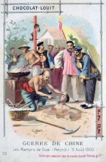 Torturer Gallery: Martyrdom at Ouai (Petchili), China, Boxer Rebellion, 11 August 1900