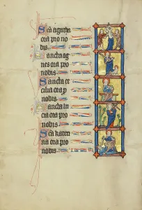 St Catherine Prints: The Martyrdom of Saint Agatha: Saint Agnes: Saint Cecilia: Saint Lucy: Saint