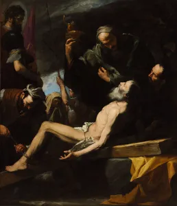 Ribera Prints: Martyrdom of Saint Andrew. Artist: Ribera, Jose, de (1591-1652)