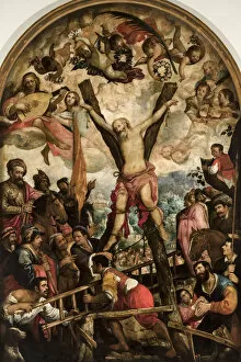 Andrew Collection: The Martyrdom of Saint Andrew, c. 1610. Creator: Roelas (Ruela), Juan de (c. 1570-1625)