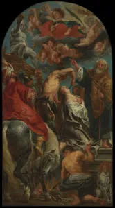 Extraction Prints: The Martyrdom of Saint Apollonia, 1628. Creator: Jacob Jordaens I