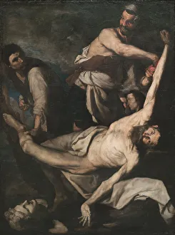 Ribera Prints: The Martyrdom of Saint Bartholomew. Artist: Ribera, Jose, de (1591-1652)
