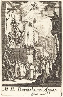 The Martyrdom of Saint Bartholomew, c. 1634 / 1635. Creator: Jacques Callot