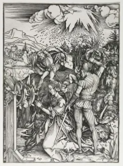 The Martyrdom of Saint Catherine of Alexandria, c. 1497. Creator: Albrecht Dürer (German