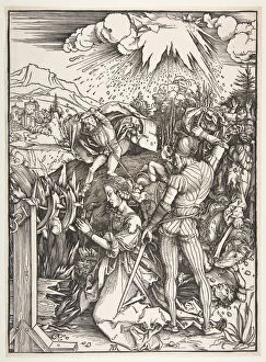 Saint Catherine Gallery: The Martyrdom of Saint Catherine of Alexandria.n.d. Creator: Albrecht Durer