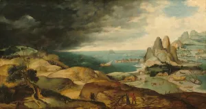 Beacon Gallery: The Martyrdom of Saint Catherine, c. 1540. Creators: Matthijs Cock, Antwerp 16th Century