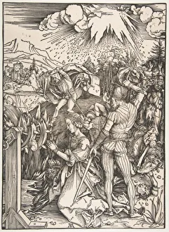Retribution Prints: The Martyrdom of Saint Catherine. n. d. Creator: Albrecht Durer