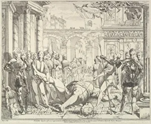 Sainthood Prints: The Martyrdom of Saint Christopher, from The Story of Saints James