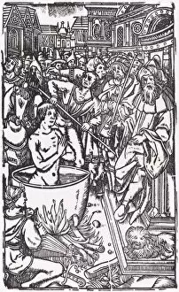 Cooking Pot Gallery: The Martyrdom of a Saint. Creator: Unknown