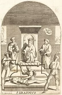 Mitre Collection: Martyrdom of Saint Erasmus, 1608/1611. Creator: Albrecht Durer
