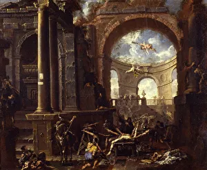 Magnasco Prints: The Martyrdom of Saint Erasmus. Creator: Magnasco, Alessandro (1667-1749)