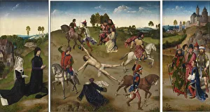 Van Der 1435 1482 Prints: Martyrdom of Saint Hippolytus (Triptych)