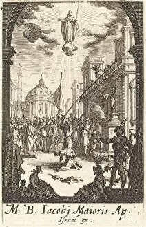 James The Apostle Gallery: The Martyrdom of Saint James Major, c. 1634 / 1635. Creator: Jacques Callot