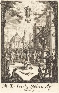 Decapitation Prints: The Martyrdom of Saint James Major, c. 1634 / 1635. Creator: Jacques Callot