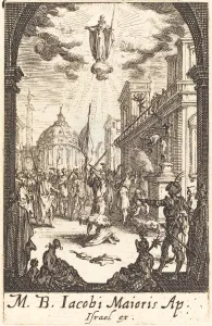 The Martyrdom of Saint James Major, c. 1634 / 1635. Creator: Jacques Callot